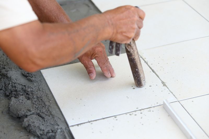 Hearth Tile Installation