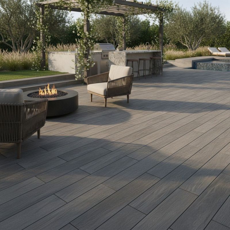 Veranda Tile Installation